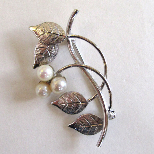 Bastee olive Pearl Brooch 925 Sterling Silver Brooches For Women Pin Luxury  Hmong Jewelry