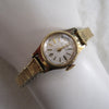 1960s era Belforte Ladies Gold-Tone Watch with 10K Gold-Filled Stretch Band - D & L  Vintage 