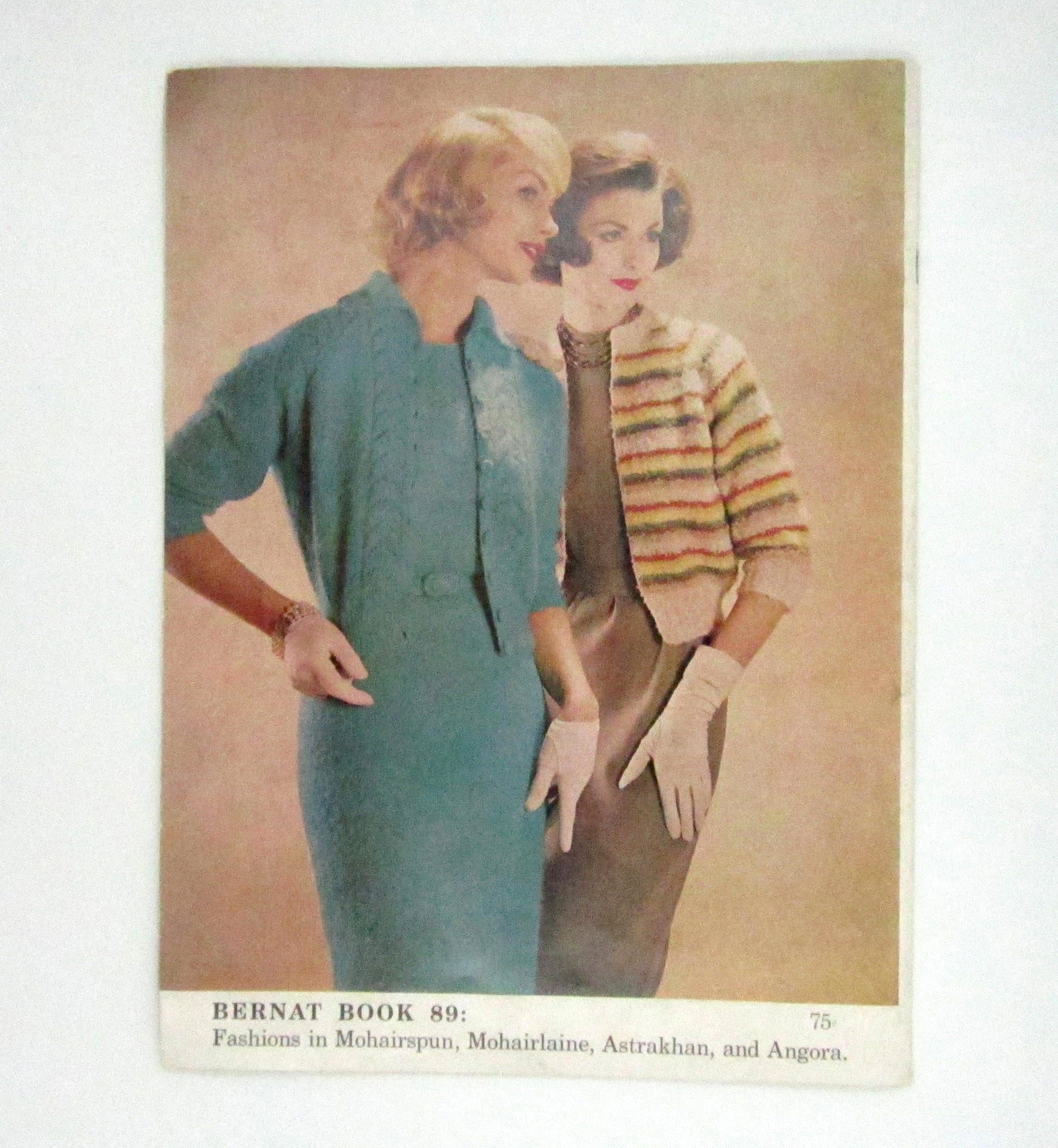 Bernat Knitting Pattern Book Sweaters - Angel Elegance Vintage