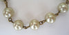 Gold Filled Faux Pearl Bracelet - D & L  Vintage 