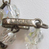 Laguna Iridescent Glass Faceted Bead Choker/Necklace - D & L  Vintage 
