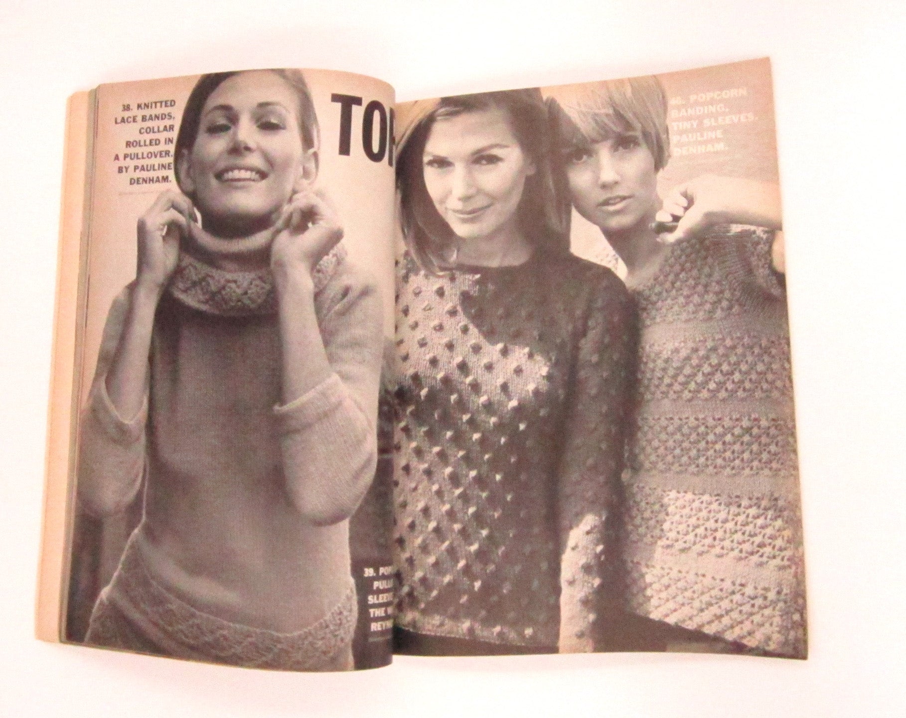 Vogue Knitting Magazine No. 63 1963 Fall/Winter Vintage Knit - Inspire  Uplift